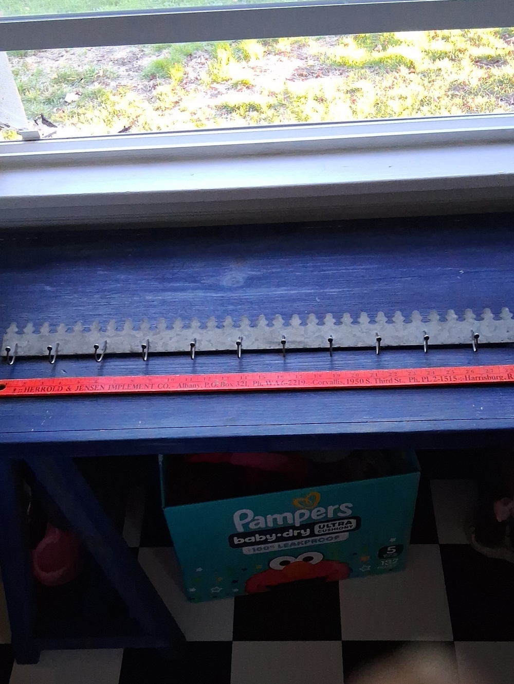 Blue Home Storage Shelf Organizer - Unbranded